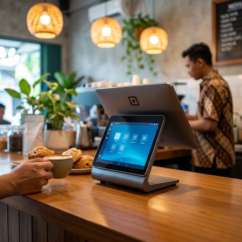 QRIS, Sesi Kas, dan Struk dalam Satu Alur - Metanotech ERP